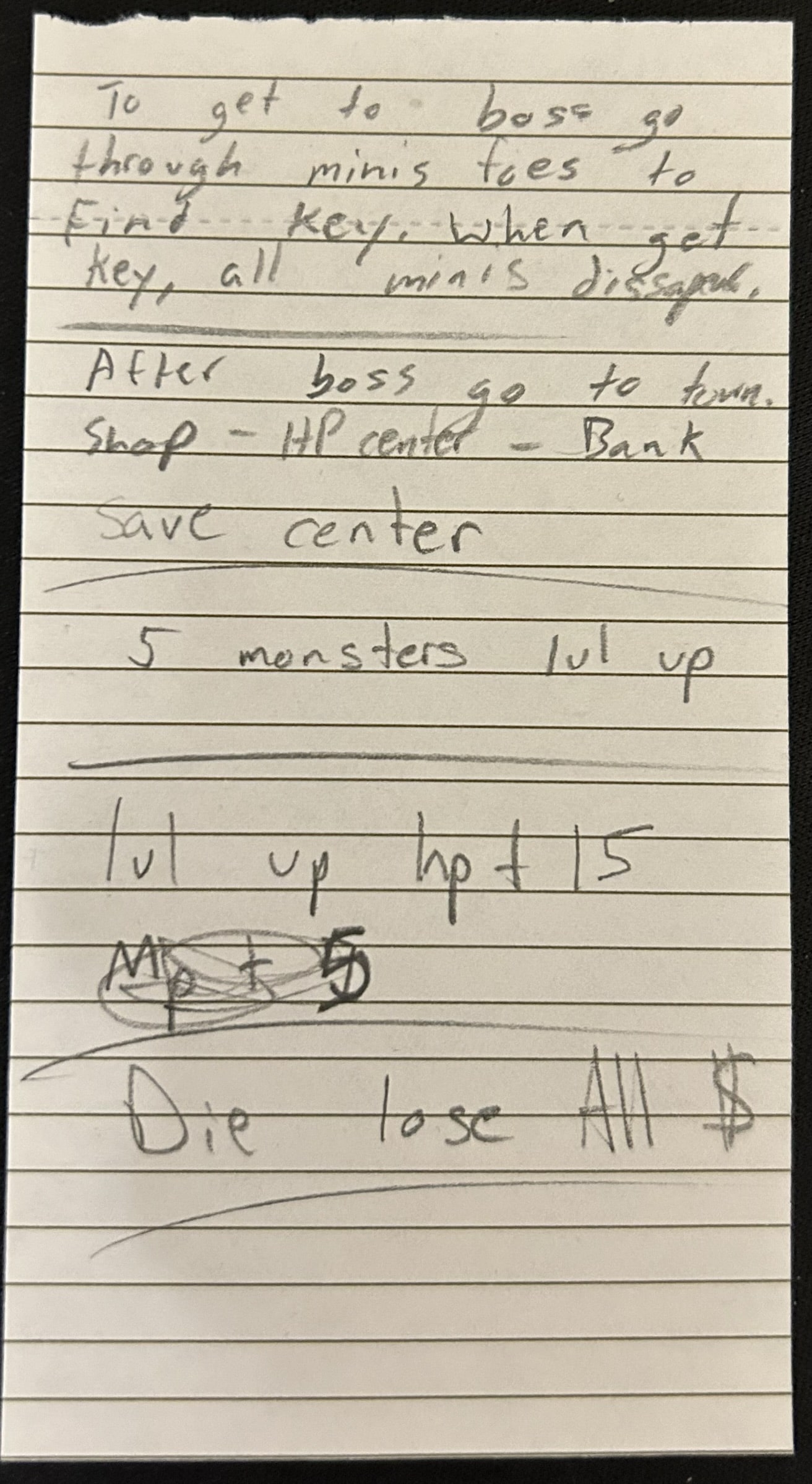piece of paper game