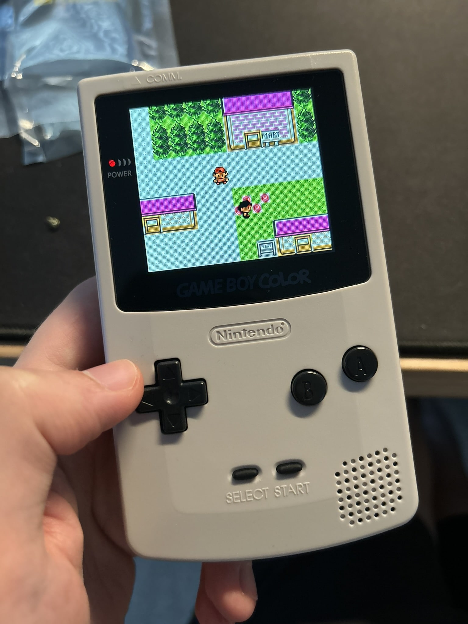 backlit GBC on