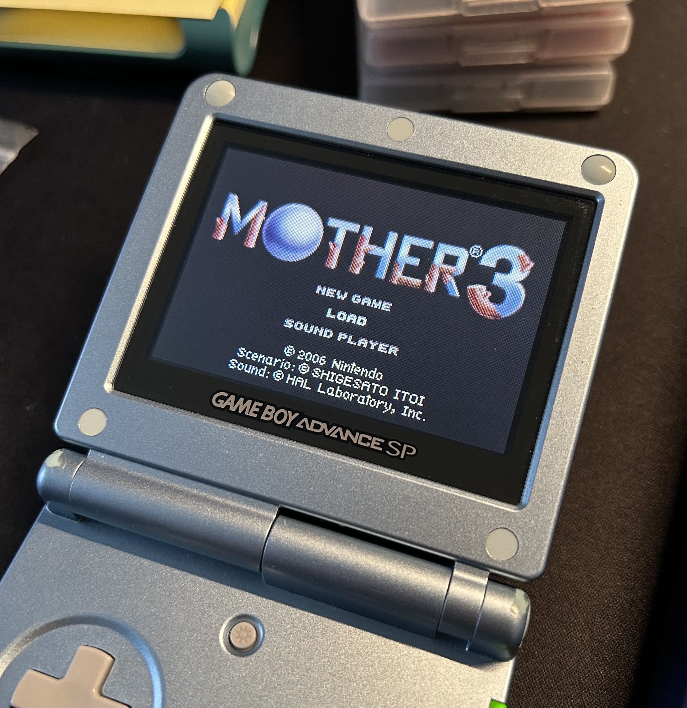 Mother 3 title screen