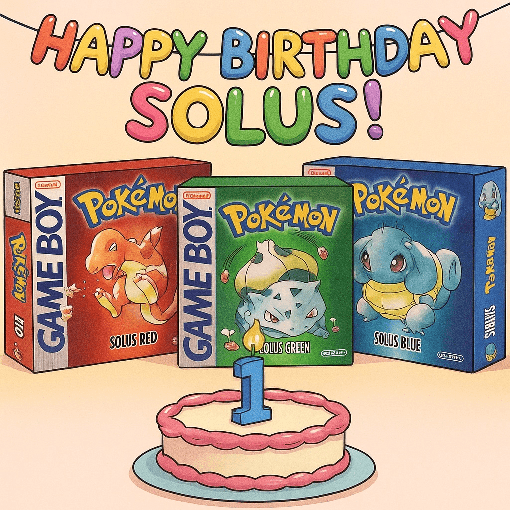 Pokémon Solus first birthday